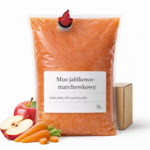 mus jabłko marchew